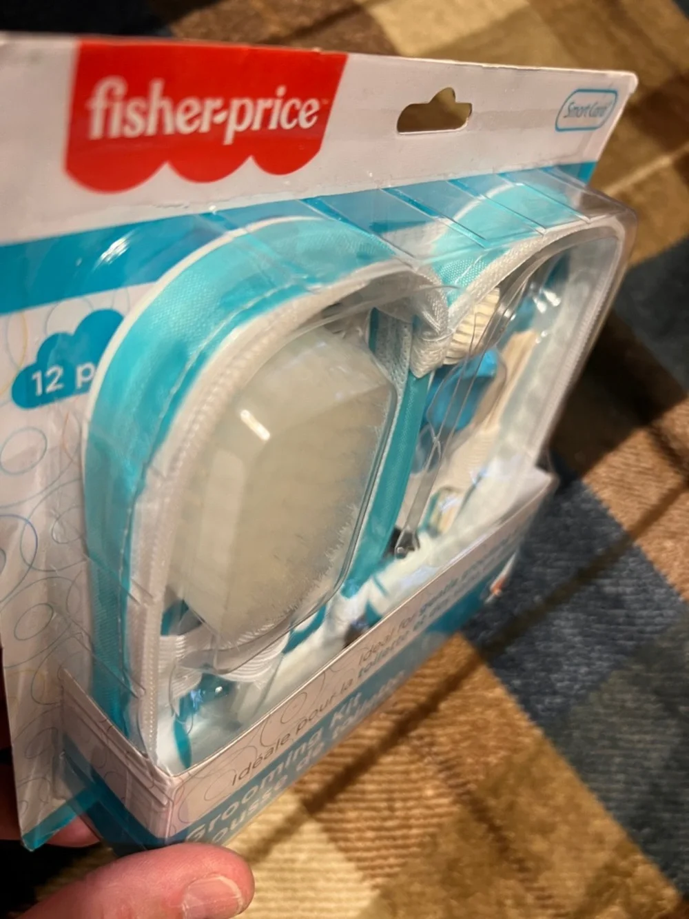 Fisher-Price Baby Grooming Set in Turquoise & White